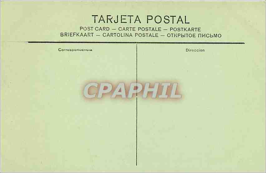 CPA TOLEDO-La Catedral-Puerta del Reloj — Rückseite