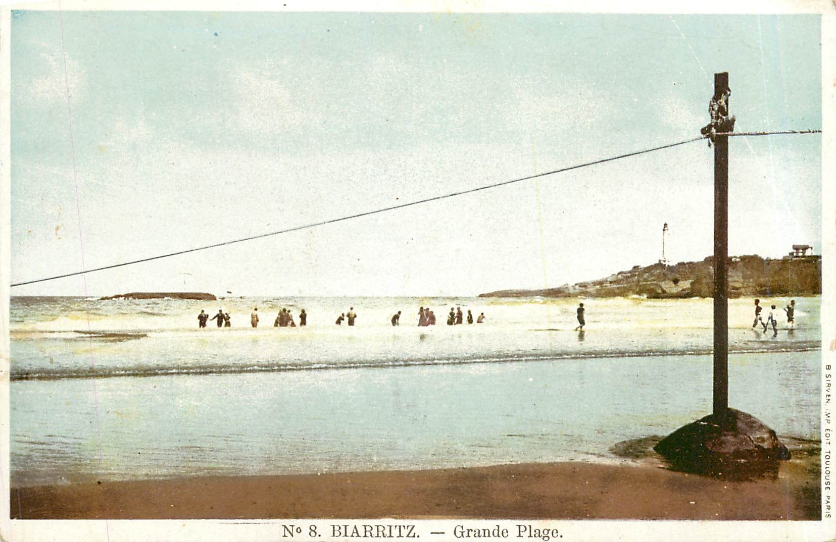 CPA BIARRITZ-Grande Plage