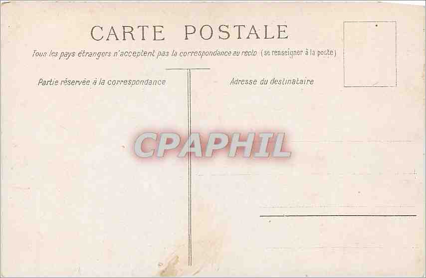 CPA BIARRITZ-Grande Plage — Rückseite
