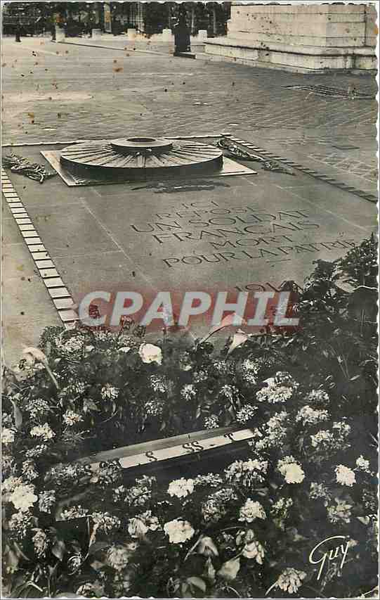CPA PARIS ET SES MERVEILLES-Tombe du Soldat Inconnu sous l'rc de triomphe de l'Etoile
