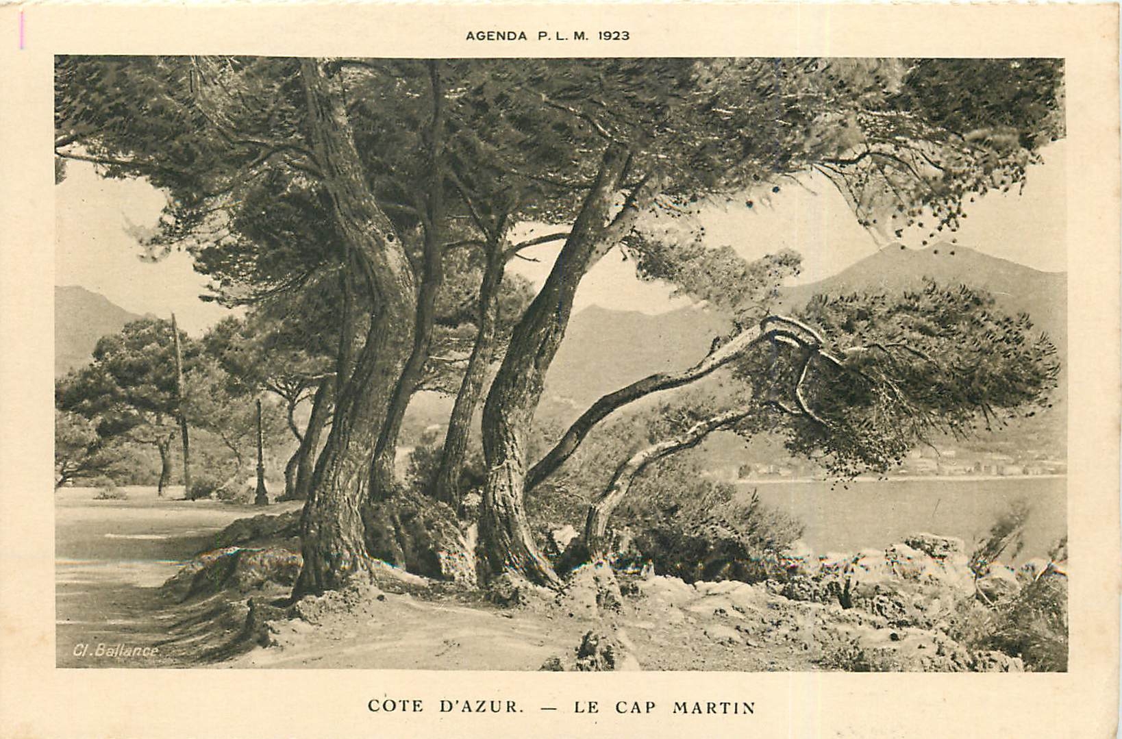 CPA COTE D'AZUR -LE CAP MARTIN
