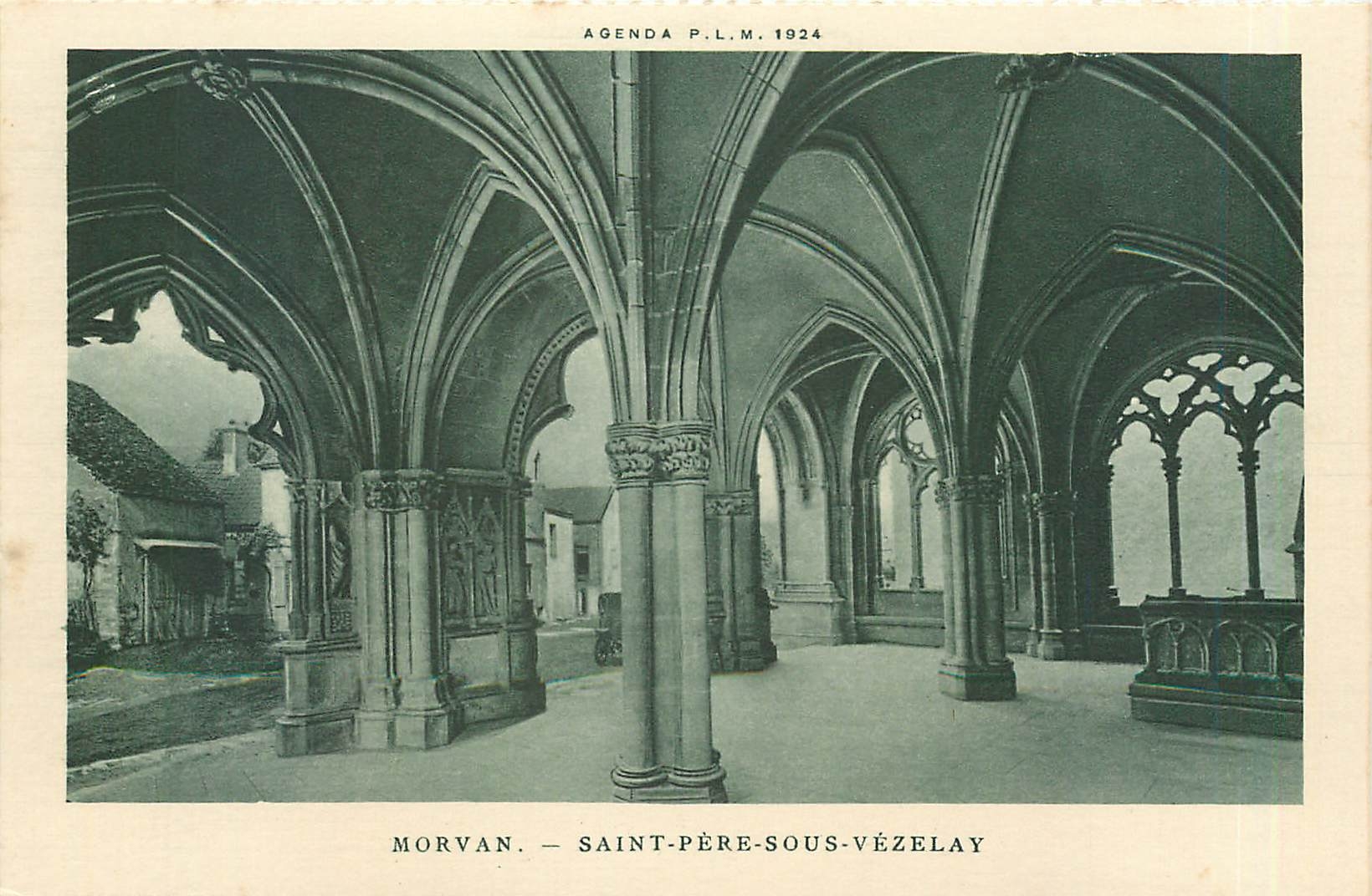 CPA MORVAN-SAINT PERE SOUS VEZELAY