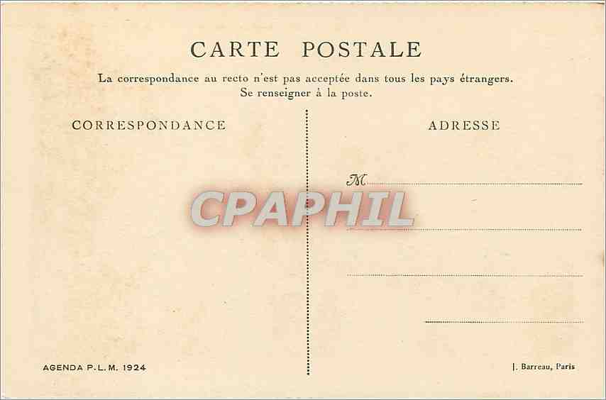 CPA DAUPHINE-VALLEE DU VENEON LE PLAN DU LAC — Back