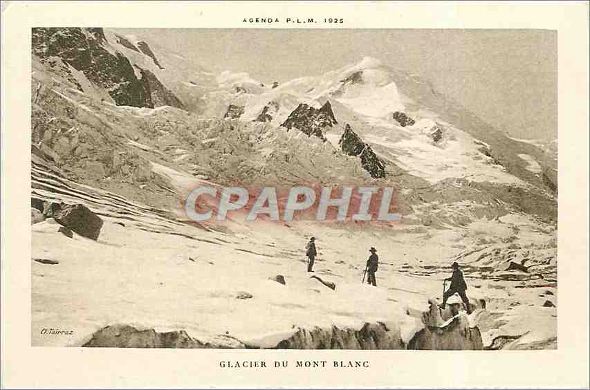 CPA GLACIER DU MONT BLANC