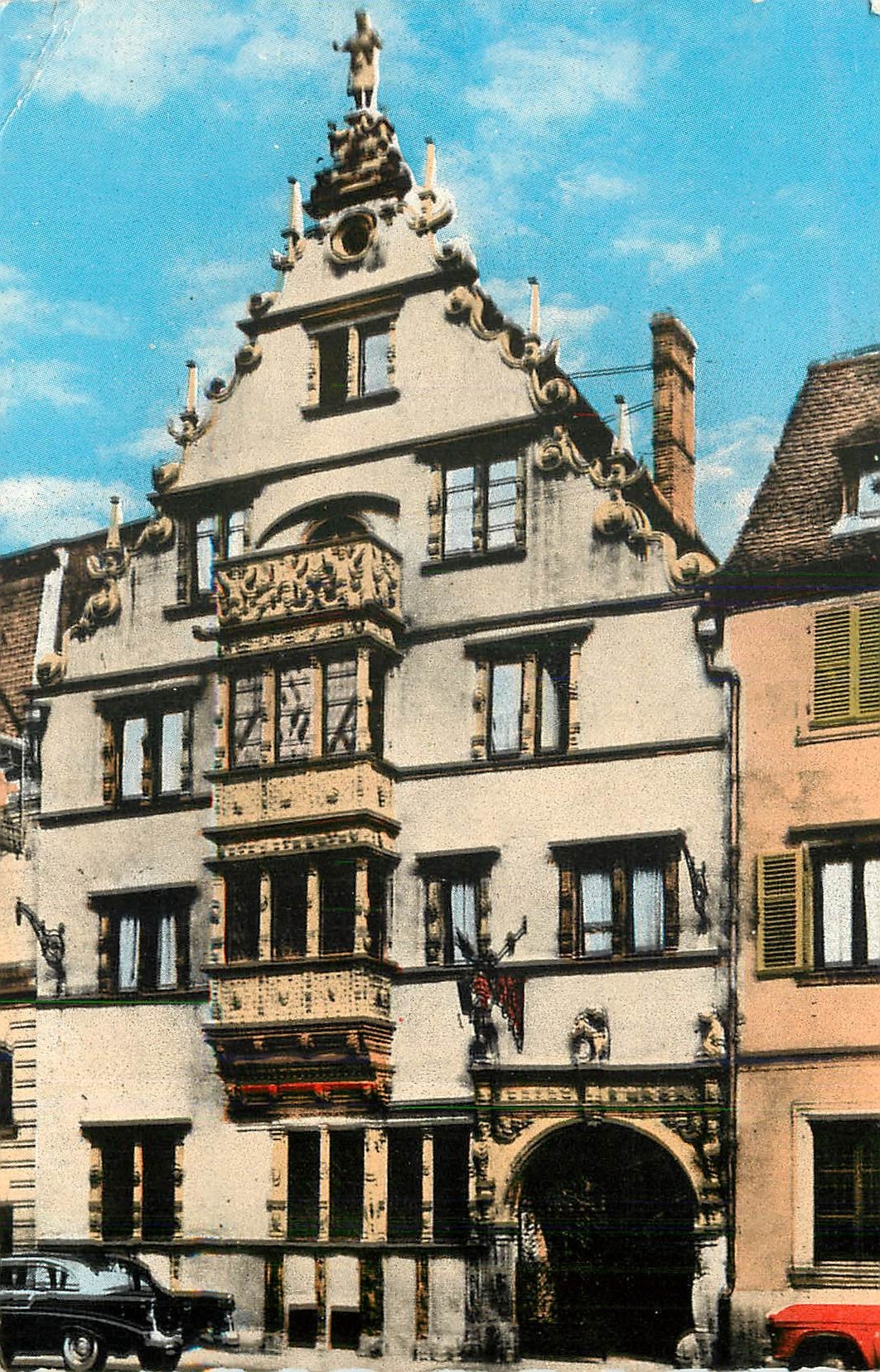 CPM COLMAR (Ht-Rhin)-Maison des tetes"