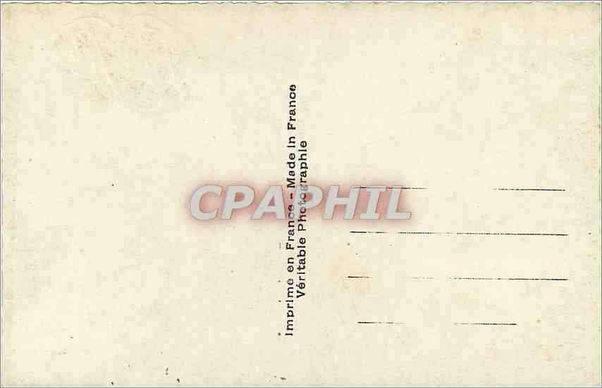 CPA VOEUX — Verso