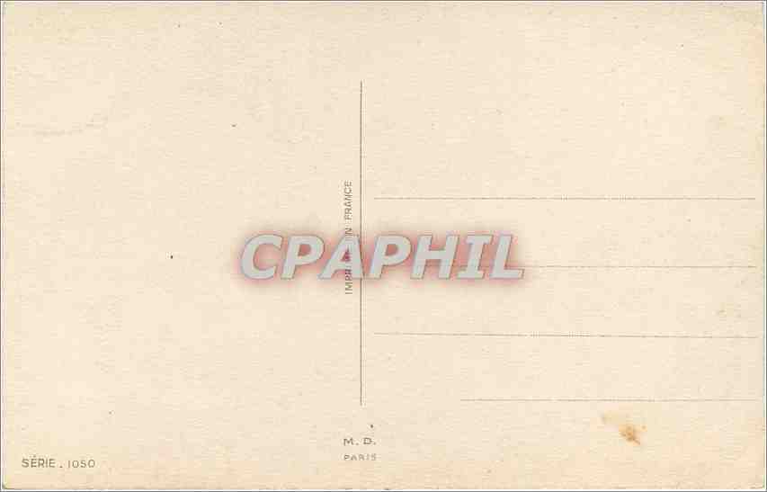 CPA VŒUX Fer a cheval Moulin a vent — Verso