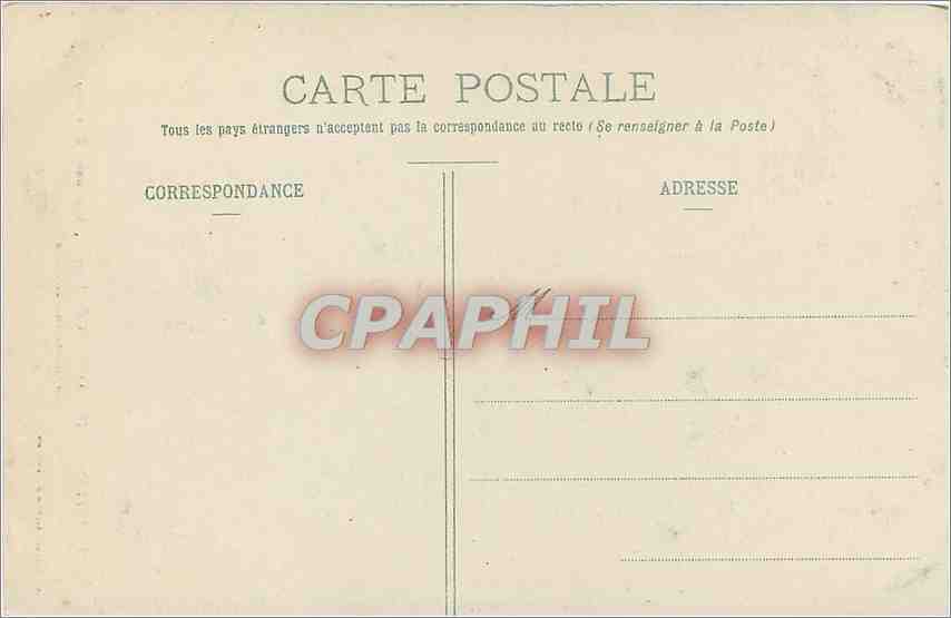 CPA VILLEFRNCHE DE ROUERGUE-Hospice  ancienne Chartreuse-La Chaire de Refectoire — Rückseite