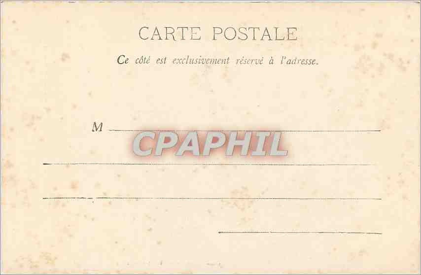 CPA CLERMONT FERRAND-L'EGLISE ST PIERE DES MININES — Back
