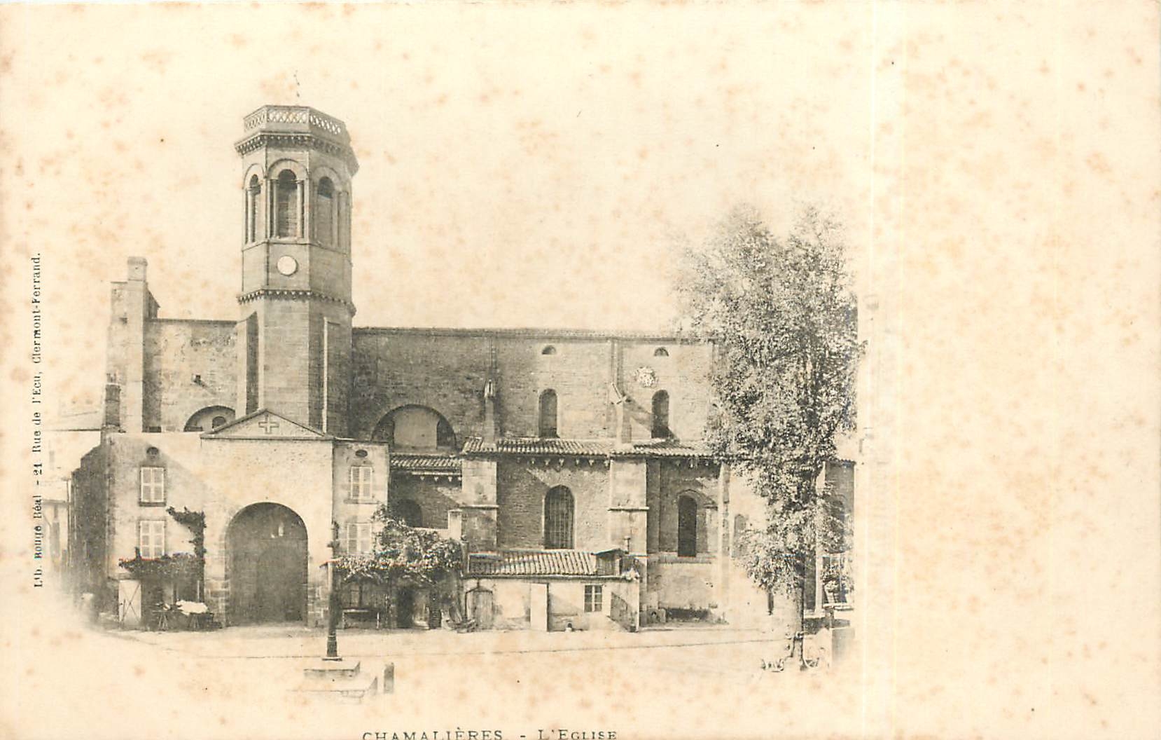 CPA CHAMALIERE-L'EGLISE