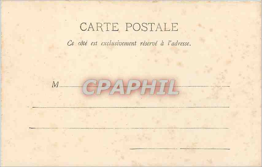 CPA CHAMALIERE-L'EGLISE — Rückseite