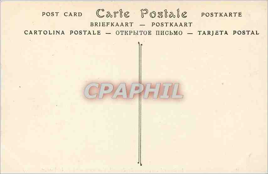 CPA TOULOUSE-Eglise de la Dalbade  Tympan du Portail  Couronnement de la Vierge — Rückseite
