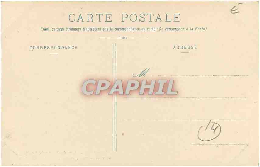 Vieux Lisieux — Cave des XIIIe et XVe siècles — J. Fillion, phot.-édit. Lisieux, N° 29 — Verso