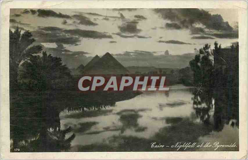 CPA CAIRO-The pyramide of Gizeh