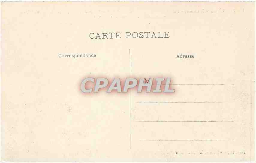 La Ferté-Milon (Aisne) — Ruines du Vieux Château — Imp. Befort-Dupuis, La Ferté-Milon — Verso