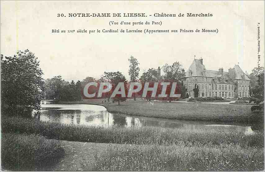 CPA NOTRE DAME DE LIESSE-Chateau e Marchais