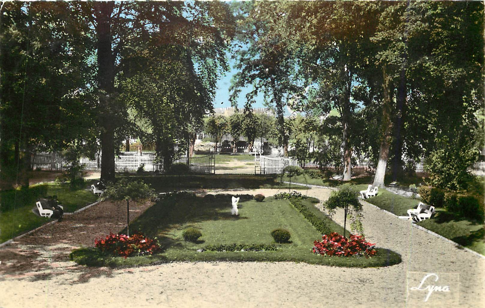 CPM SANNOIS(S et O)-Square jean-Mermoz