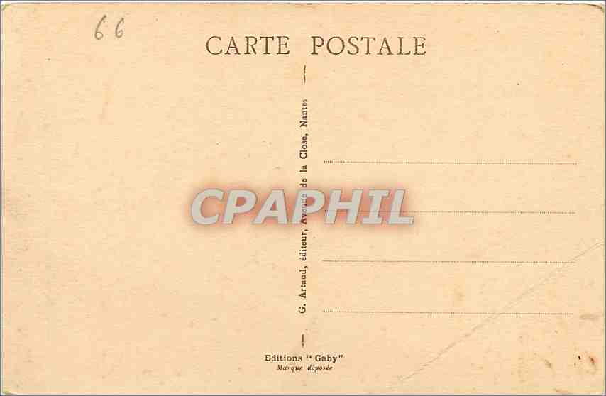 CPA COLLIOURE-Plage St vincent  Le Clicher et le faubourg — Rückseite
