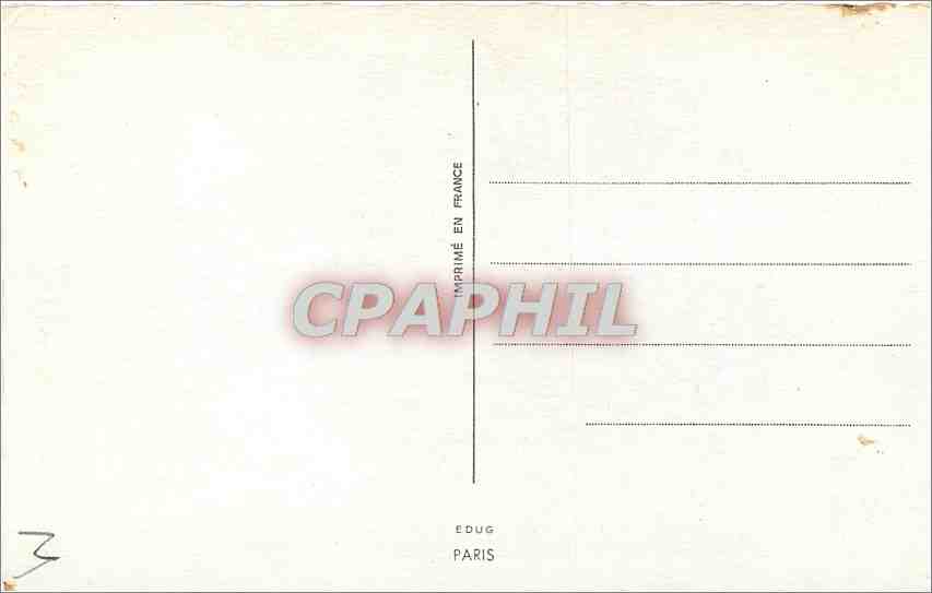 CPA VOEUX — Verso