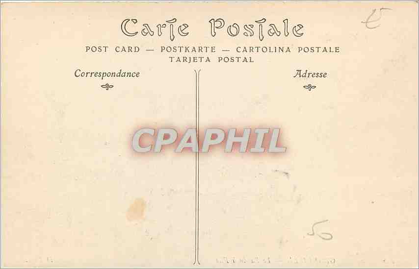 Granville — Le Bassin à Flot — D.P. n°226 — Rückseite