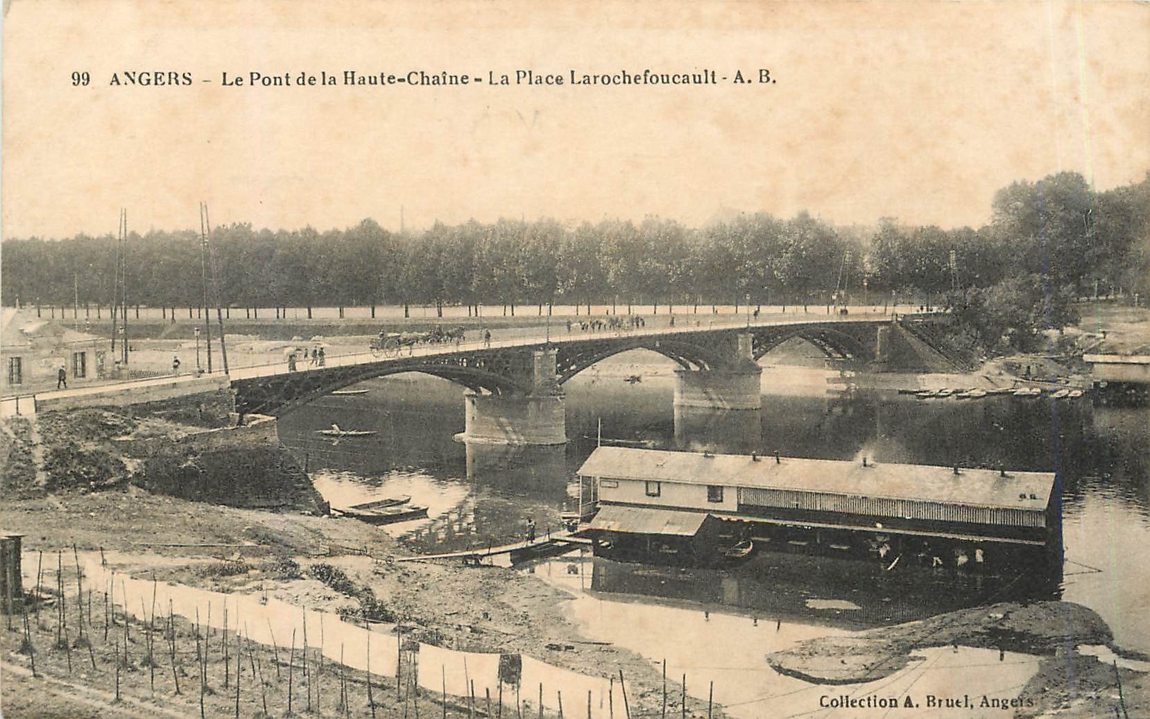 CPA-ANGERS La Haute chaine -l Place larochefoucault