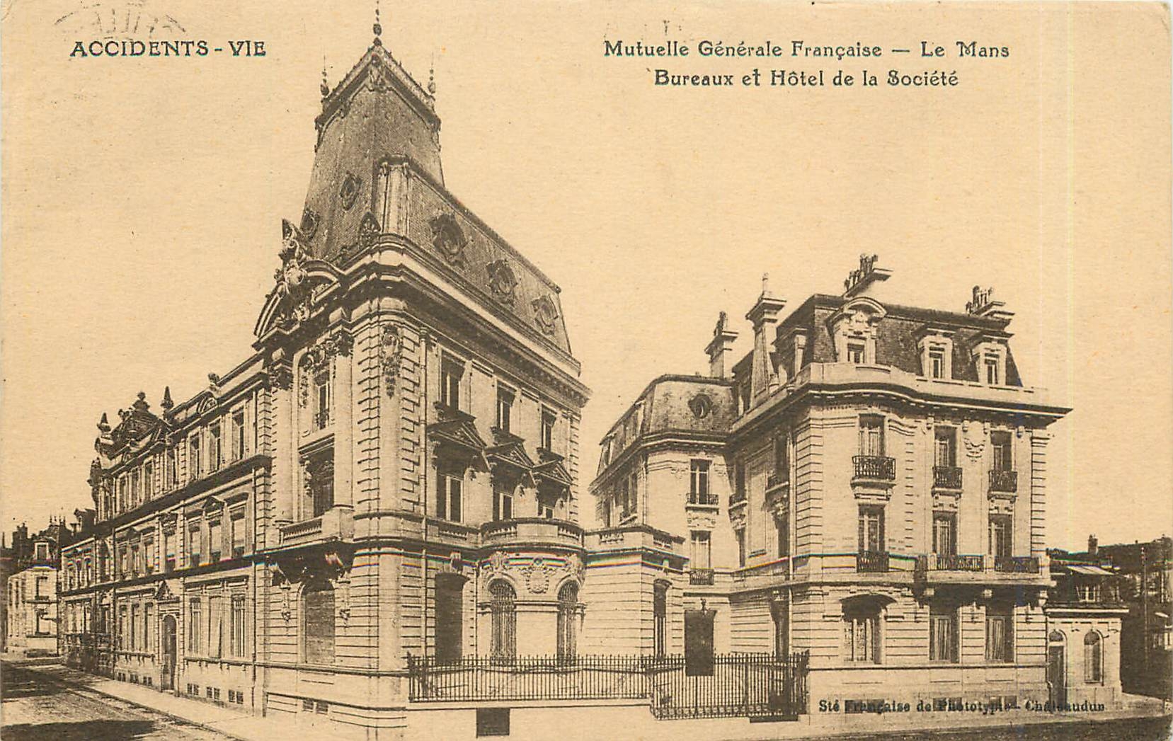 CPA LE MANS-Bureaux et Hote de la Societe