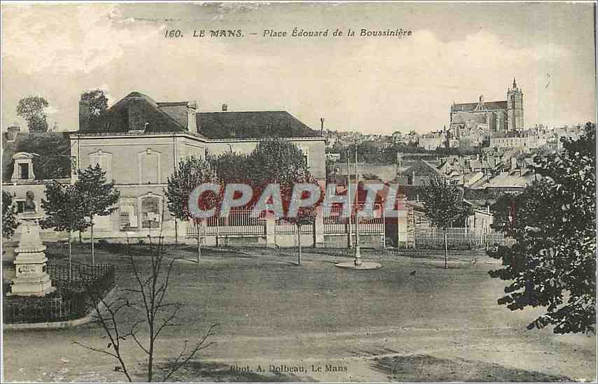 CPA LE MANS-Place Edouard de la Boussiniere