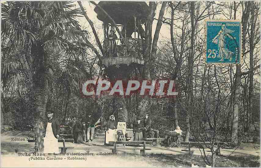 CPA LE MANS-Jardin d'Horticulture