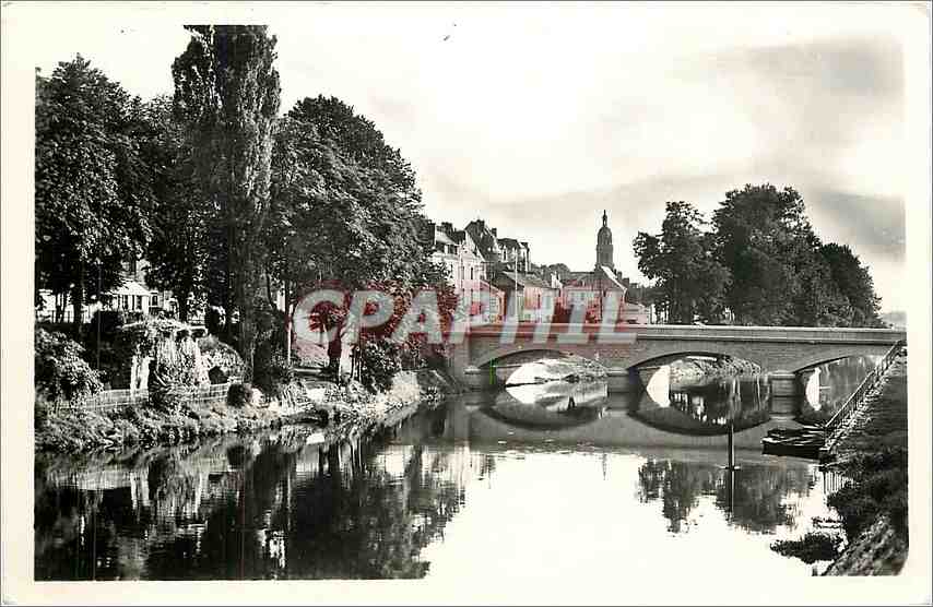 CPA LE MANS-ruines Gallo-Romains et Nouveau Pont YSSOIR
