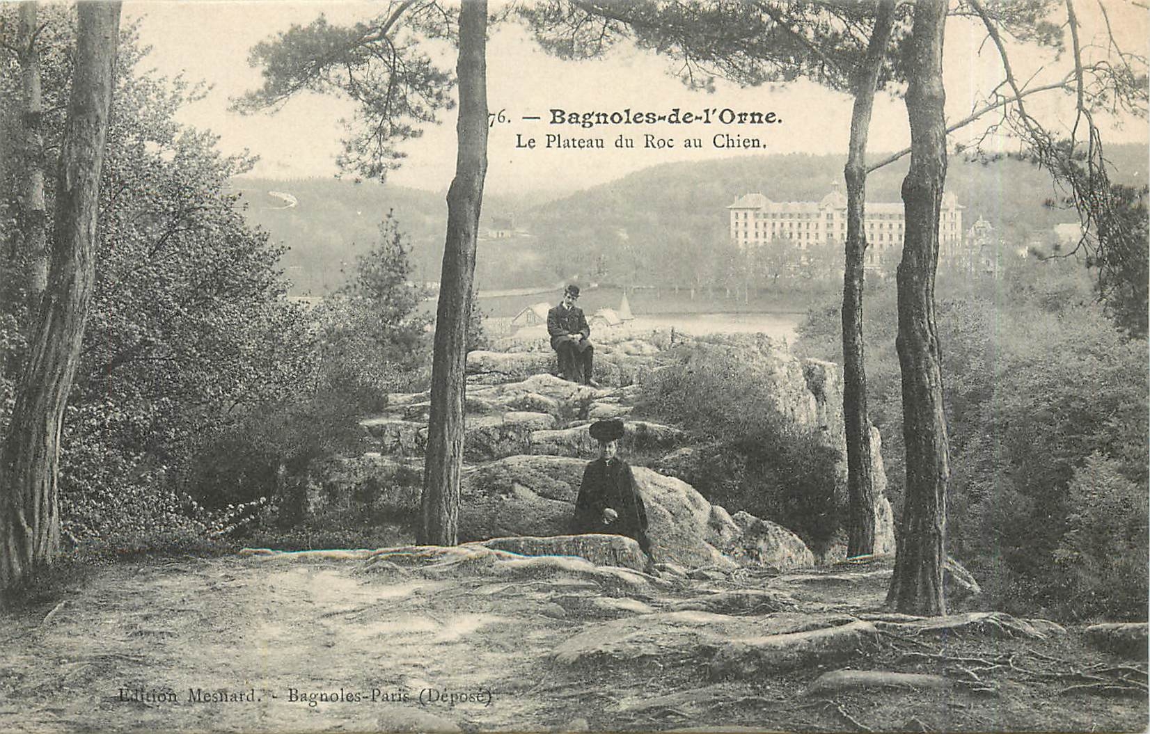 Bagnoles-de-l'Orne — Le Plateau du Roc au Chien — Tullion Mesnard, Bagnoles-Paris (Déposé)