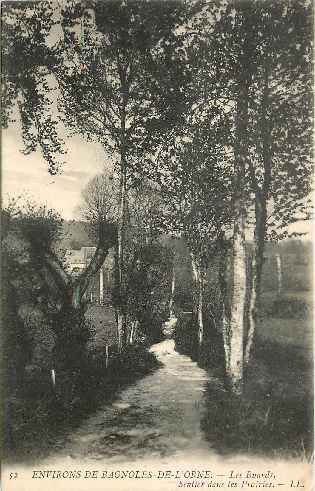 CPA ENVIRONS DE BAGNOLESDE L'ORNE-Les Buards