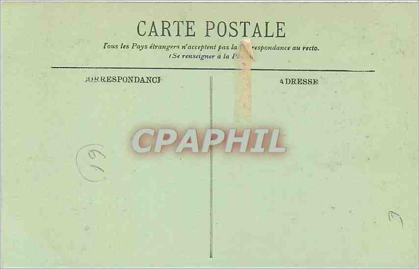 CPA ENVIRONS DE BAGNOLESDE L'ORNE-Les Buards — Rückseite