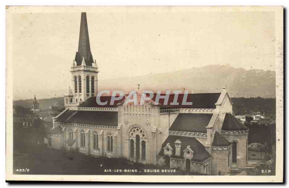 Aix les Bains - Eglise Neuve - CPA 