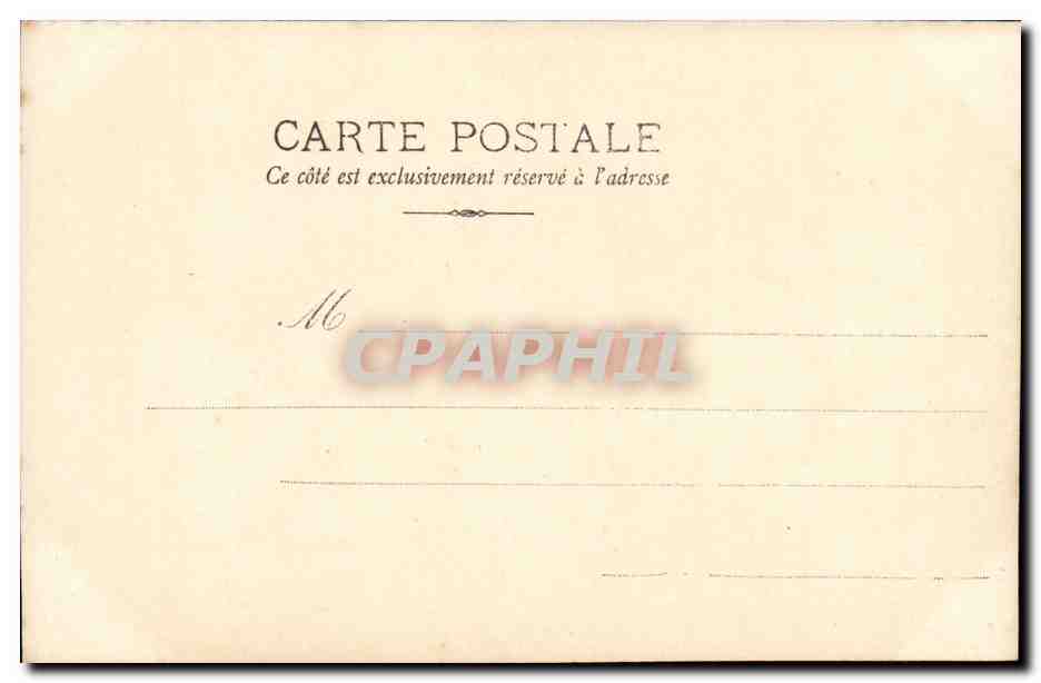 Aix les Bains - Le Marche - CPA  — Rückseite