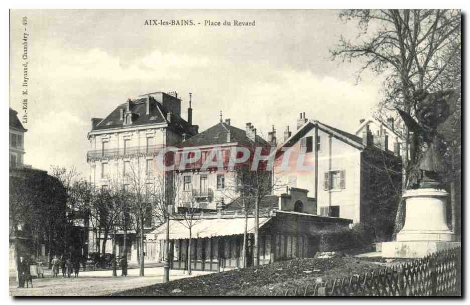 Aix les Bains - Place du Revard - CPA 
