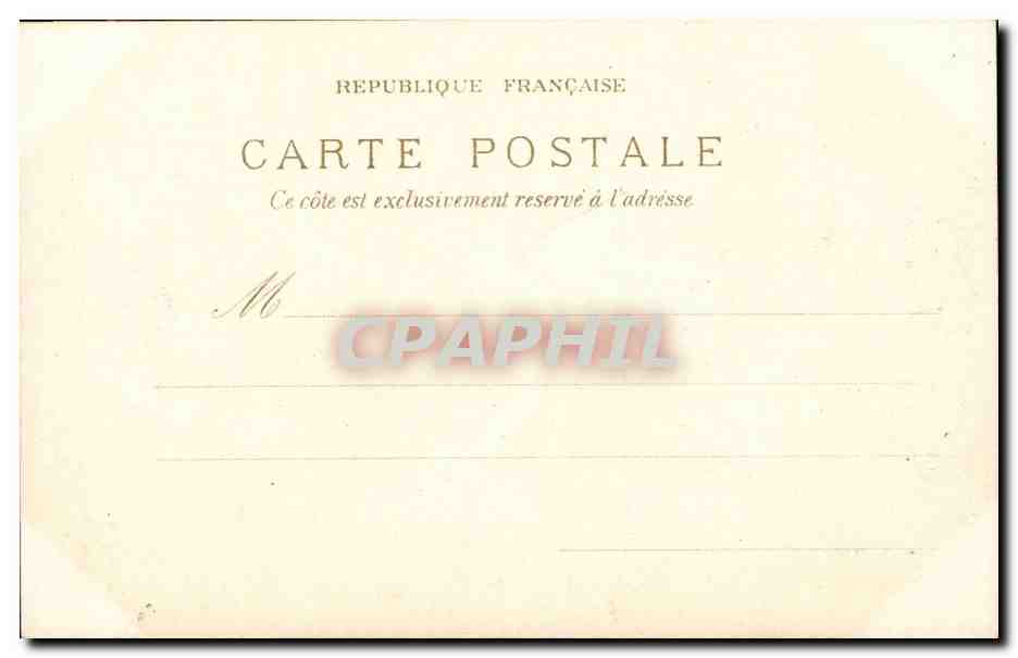 Aix les Bains - Place du Revard - Grand Hotel d'Aix - CPA  — Verso