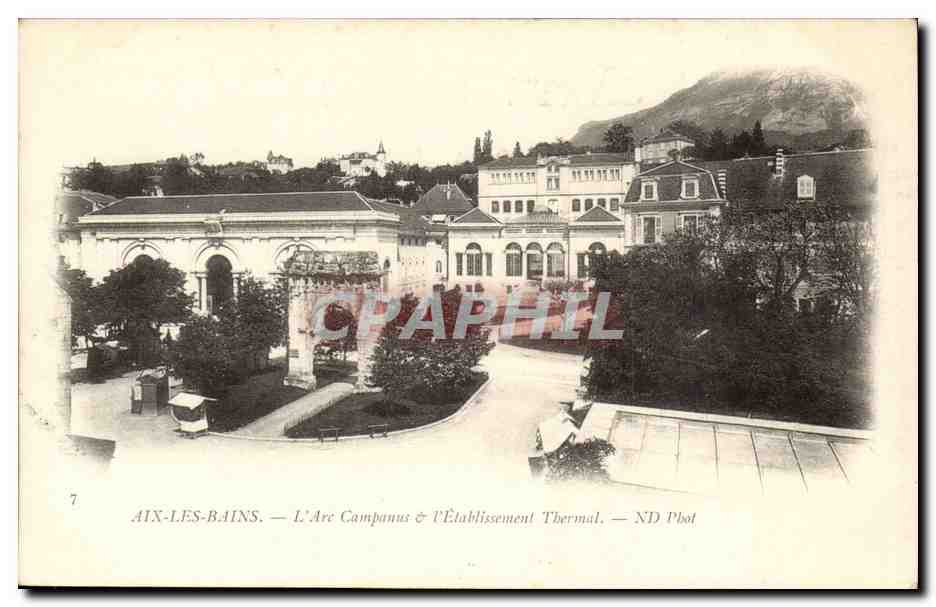 Aix les Bains - Etablissement Thermal - CPA 