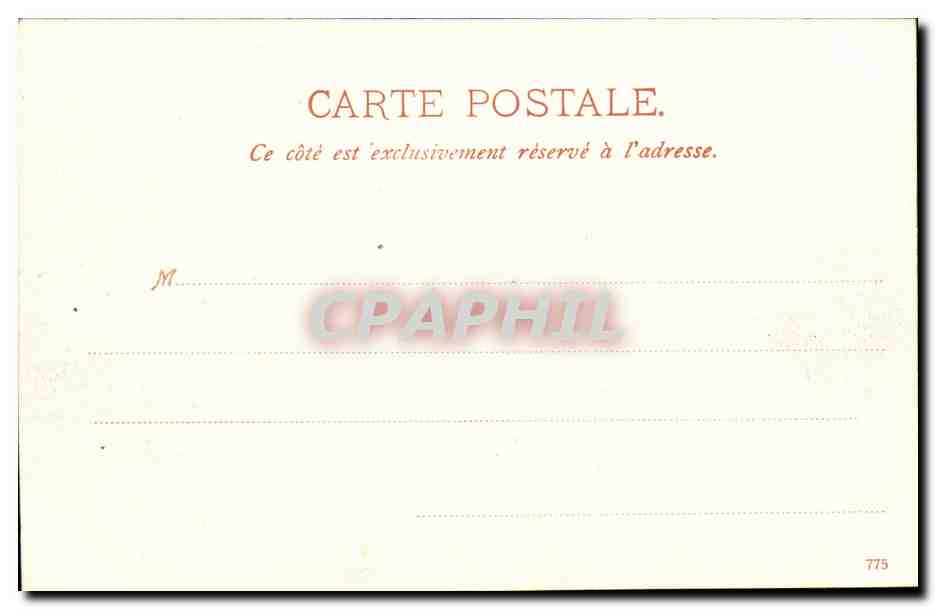 Aix les Bains - Le Grand Port - bateau - CPA  — Rückseite
