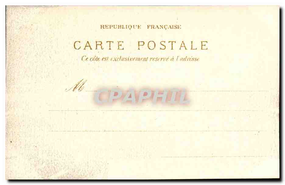 Aix les Bains - Le Grand Port - bateau - CPA  — Verso