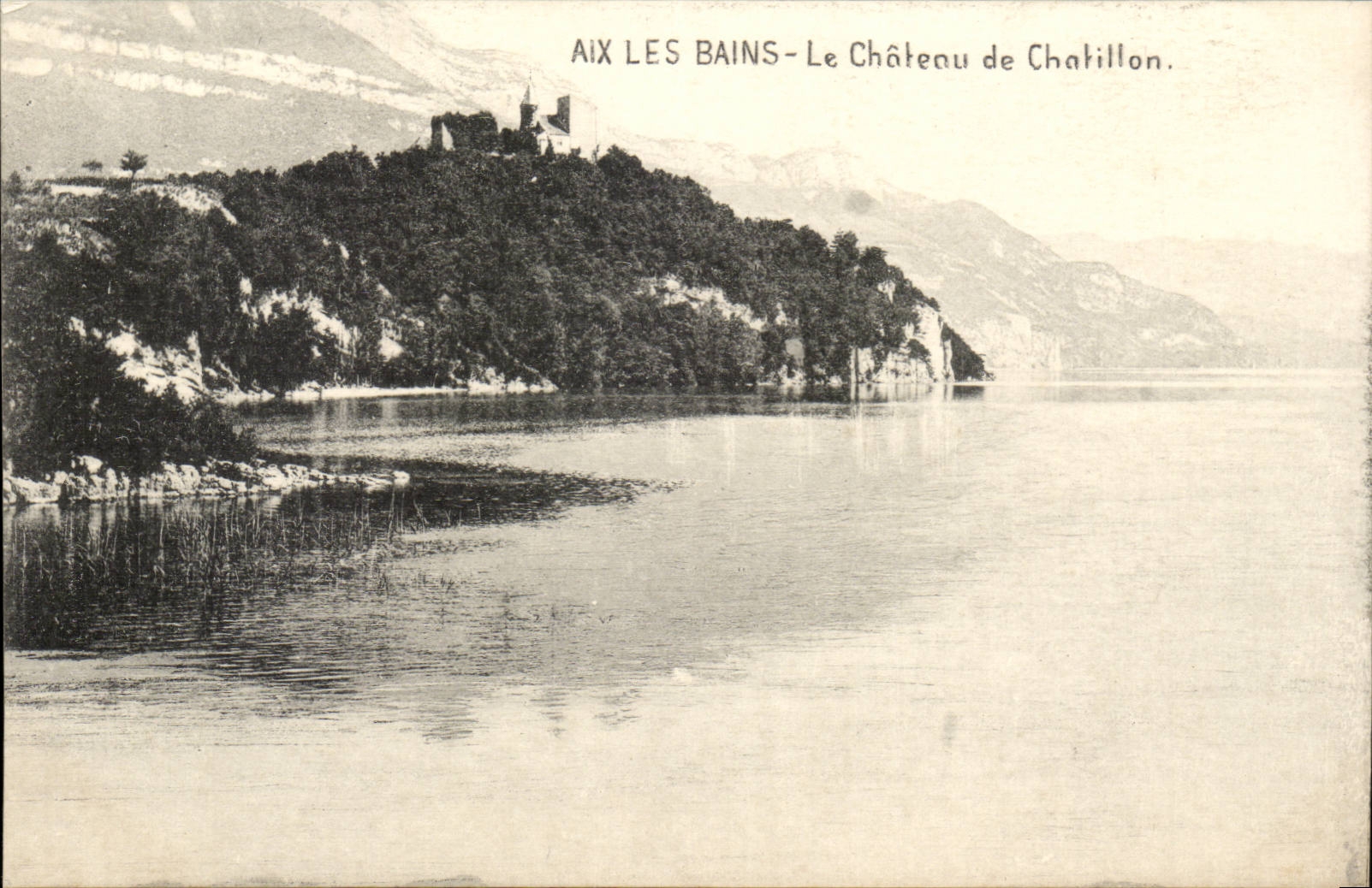 Aix les Bains - Le Chateau de Chatillon - CPA 