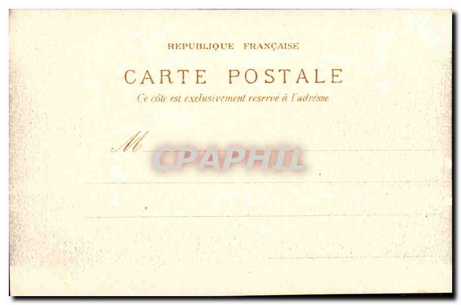 Aix les Bains - Le Petit Port - CPA  — Verso