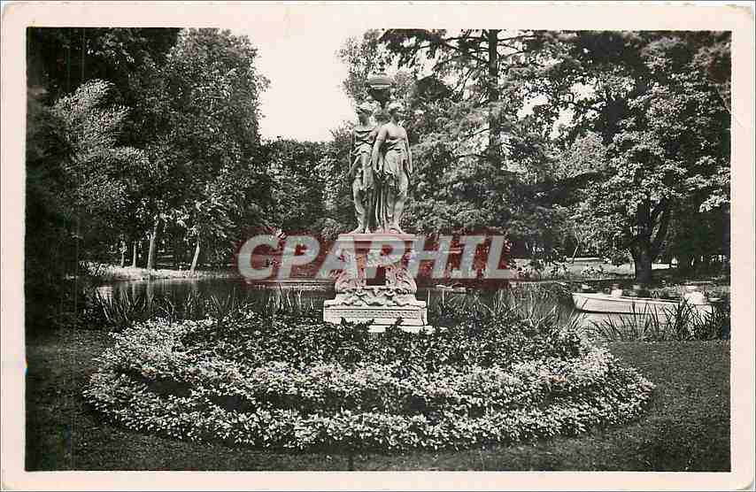 CPA LE MANS - Le jardin des plantes. Vue sur le Grand Lac