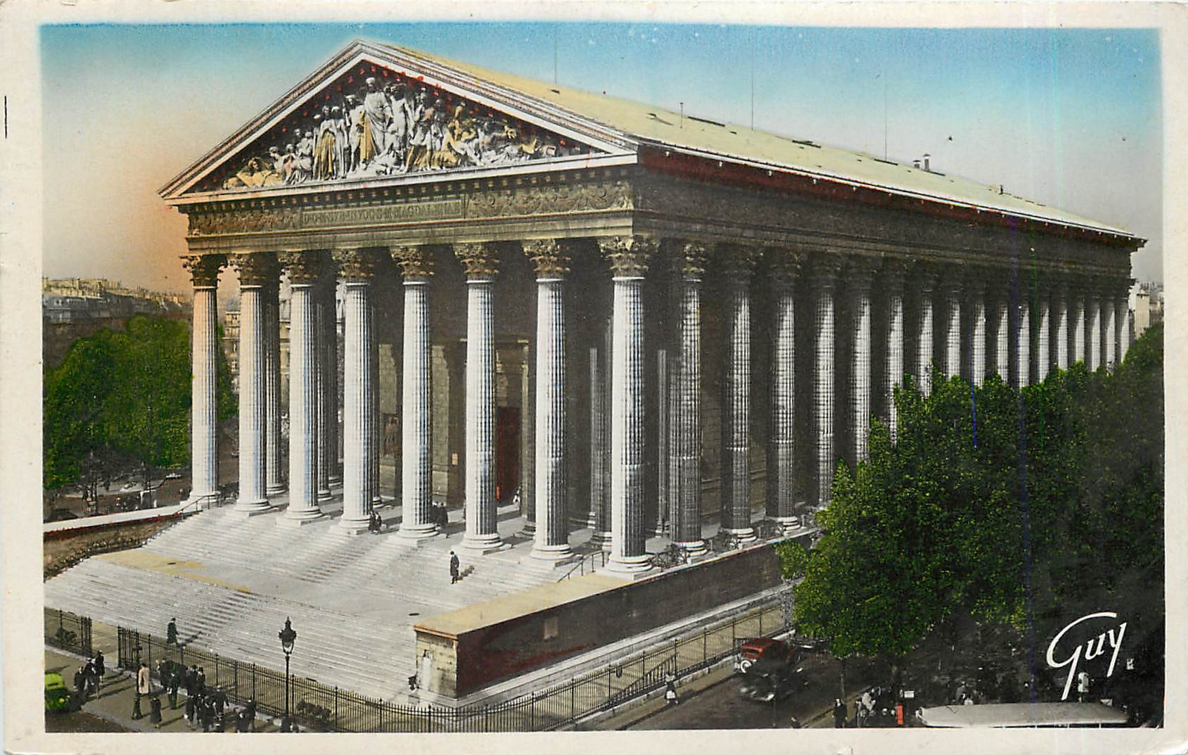 CPA paris et ses merveilles Eglise de la Madeleine