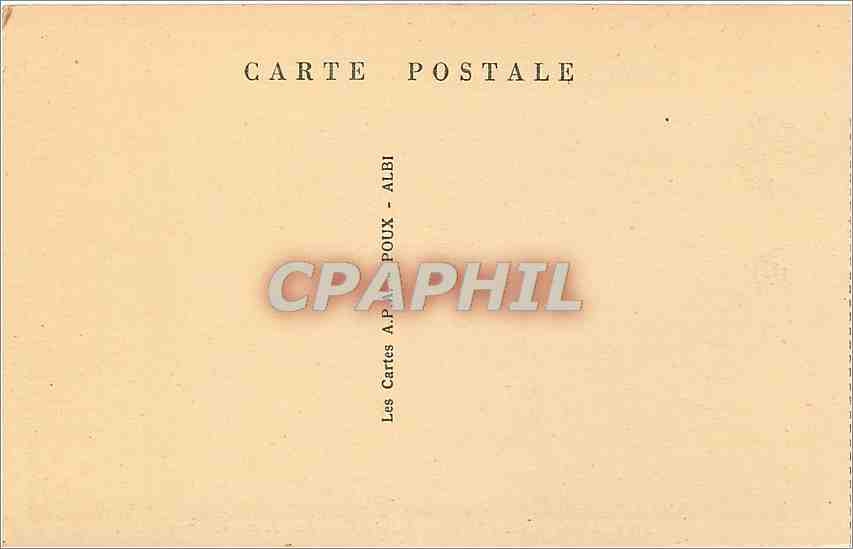 CPA Ligne de CASTRES à MURAT - Les Trois Viaducs — Rückseite