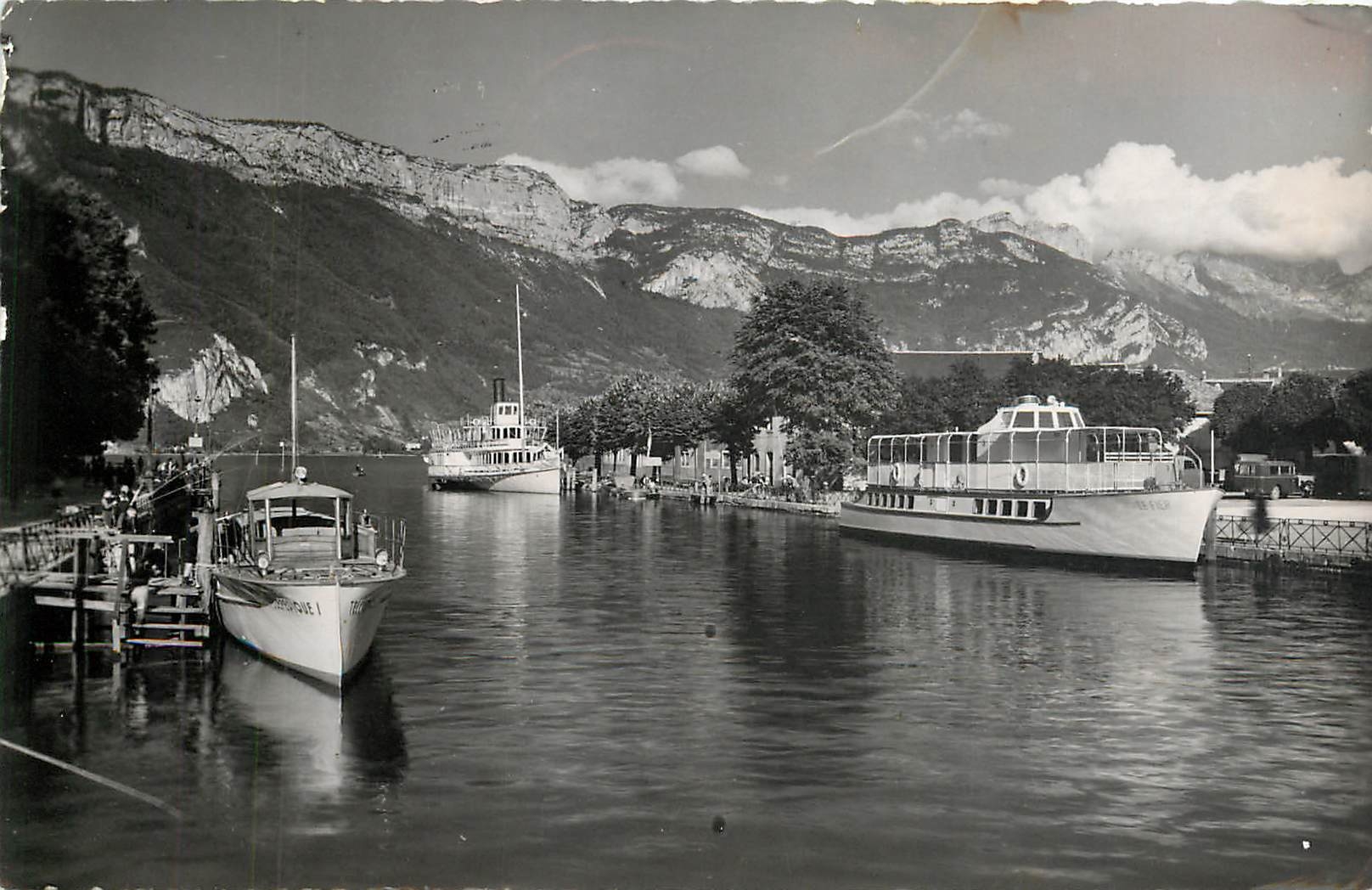 Anneyce - Le Port — 'de la Vedette au grand Paque' — G. ROSSAT MIGNOD PHOTO