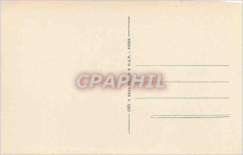CPA Le Mont Revard sur Aix-les-Bains (Savoie) - Le téléphérique  le lac du Bourget et la Dent du Cha — Verso
