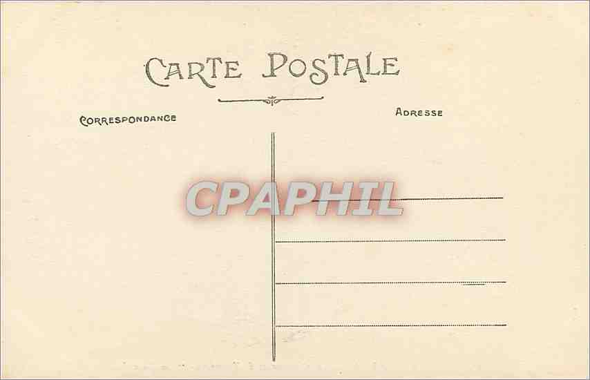 CPA CARNAC - Les alignements de Kermario - "La Poire" — Rückseite