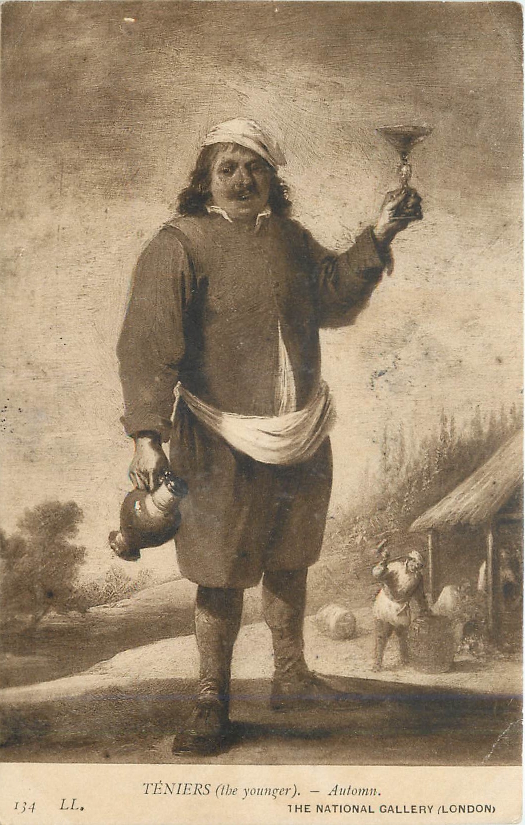 CPA teniers (the younger) Automn THE NATIONAL GALLERY (LONDON)