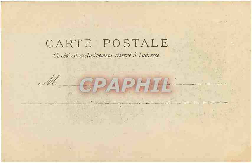 CPA BIARRITZ - Rocher de la Vierge — Verso