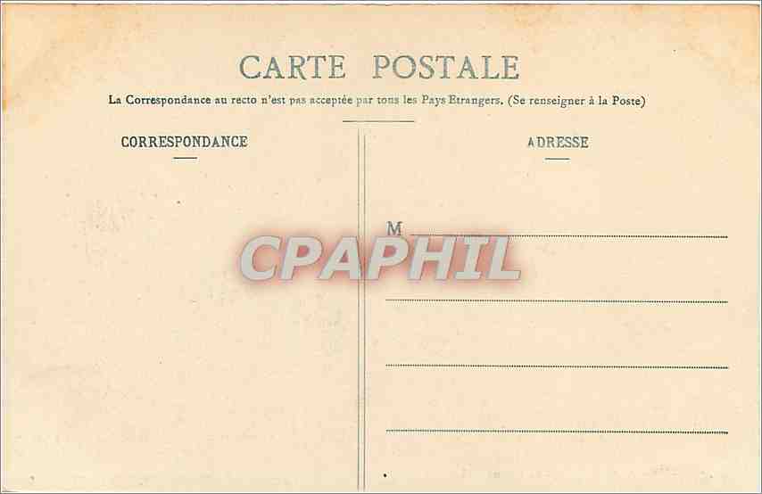 CPA Biarritz Artistique - Le Casino Bellevue — Rückseite